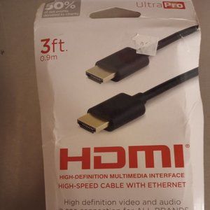 4K HDMI to HDMI Cable HDR HDMI Cord UHD 3D Ethernet